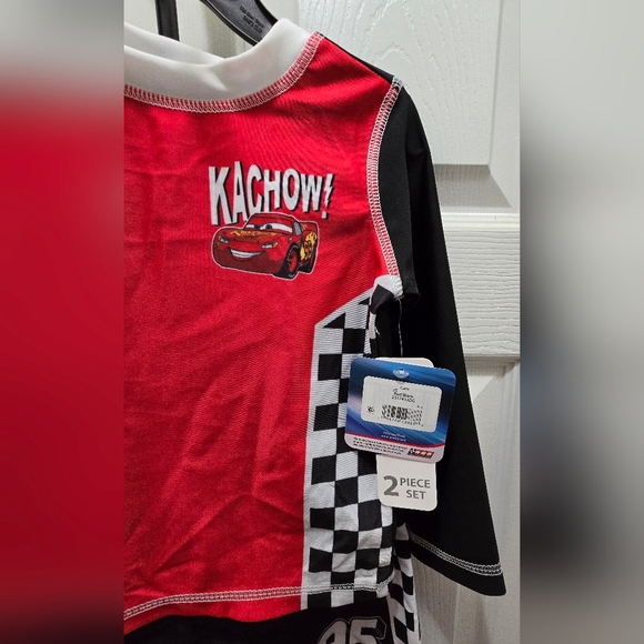 Kids' Character Swimwear Set, Cars, Bluey, Spiderman Or Mickey, Price Is For 1 - Picture 4 of 16